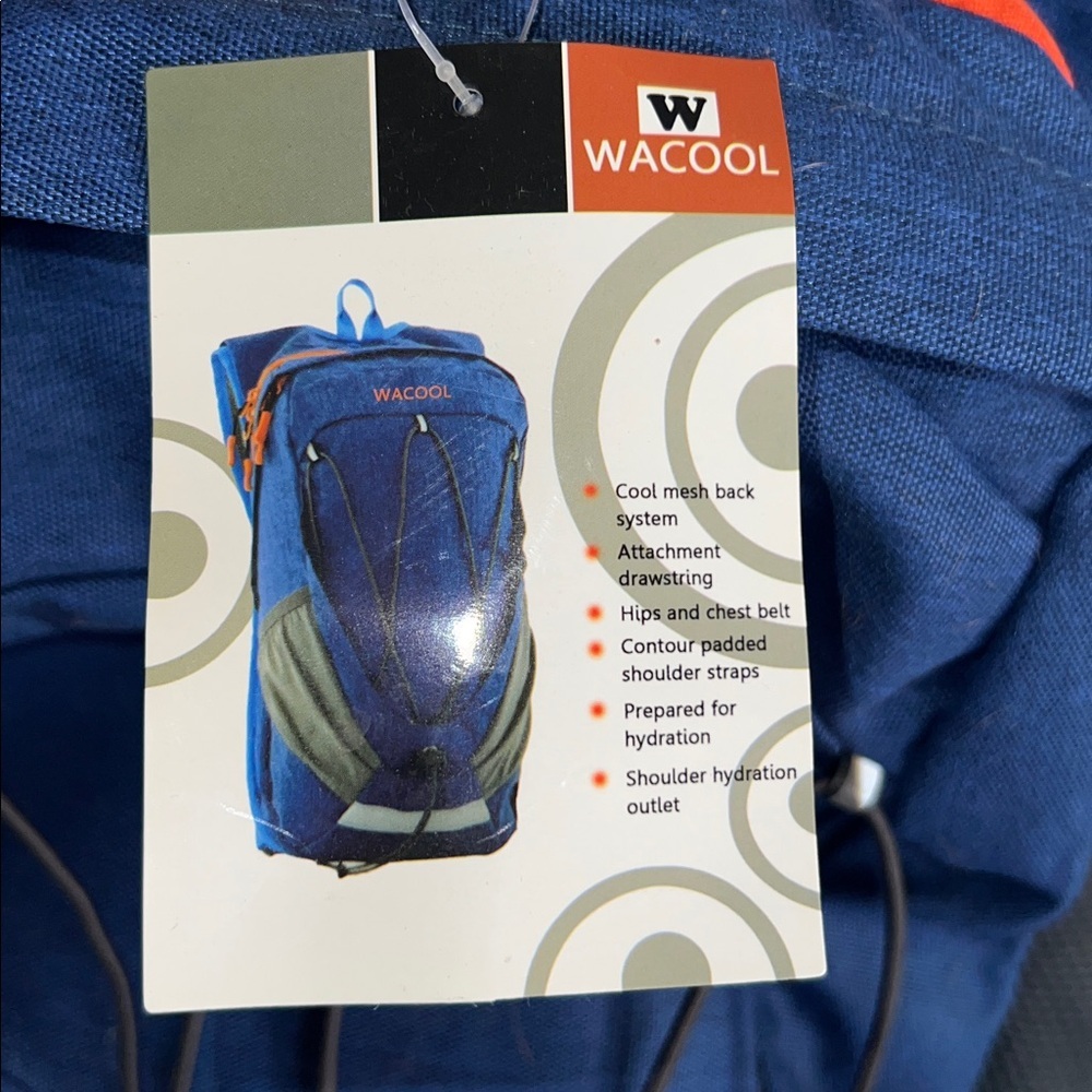 WACOOL Hydration Backpack with Front Pocket, hydration pack bladder - Picture 4 of 15